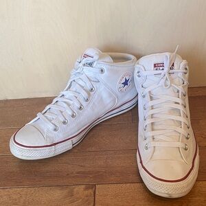 Converse CTAS Hi Street Casual Padded Sneakers A01688F White Size M 11.5 W 13.5